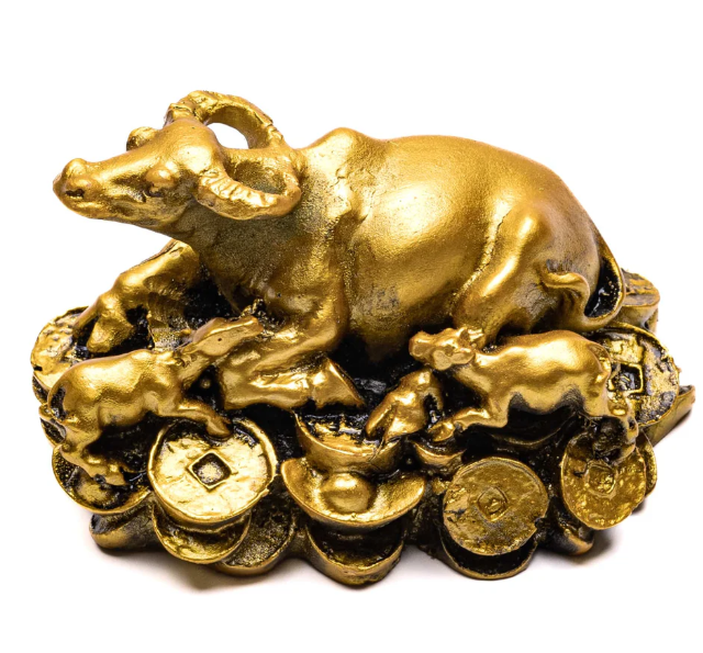 Feng Shui Wish Cow Fiber